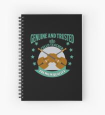 Cellist - Genuine And Trusted Cello Teacher. Premium Quality Spiral Notebook