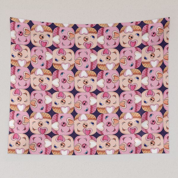 Item preview, Pig pattern designed and sold by Lacrimosa Ira.