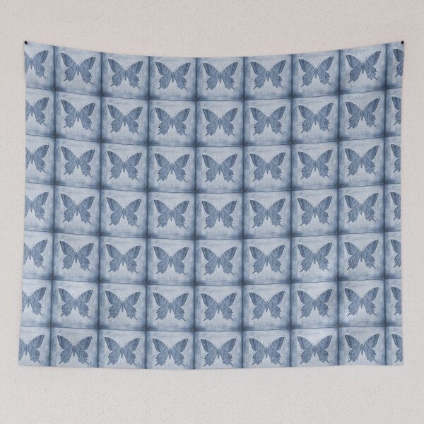 Item preview, Butterfly Textures Cyanotype designed and sold by Creative by Design.