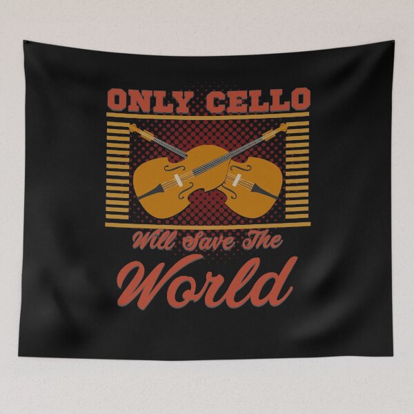 Item preview, Cellist - Only Cello Will Save The World designed and sold by design2try.