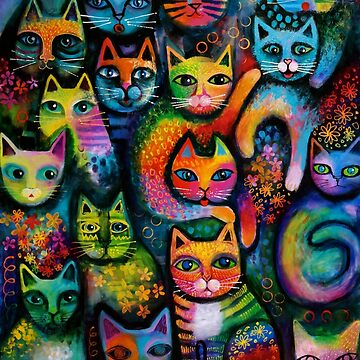 Artwork thumbnail, Magicats 2 by Karin Zeller