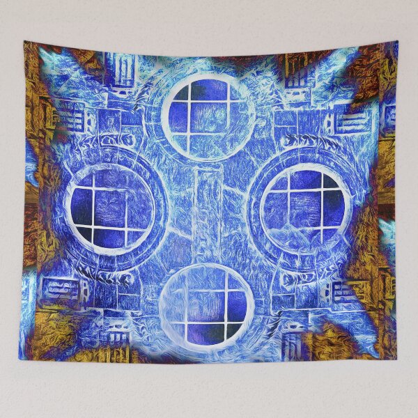 Item preview, Plaque Sacred Shapes 10 designed and sold by extramuros-cf.
