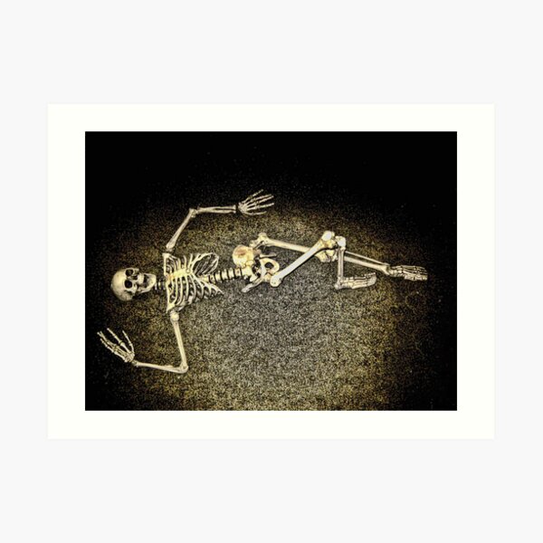 Spotlight on the Nude - Reclining Nude Art Print