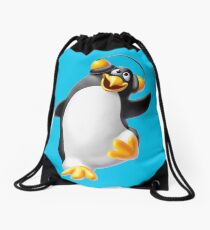 The Penguin Drawstring Bag
