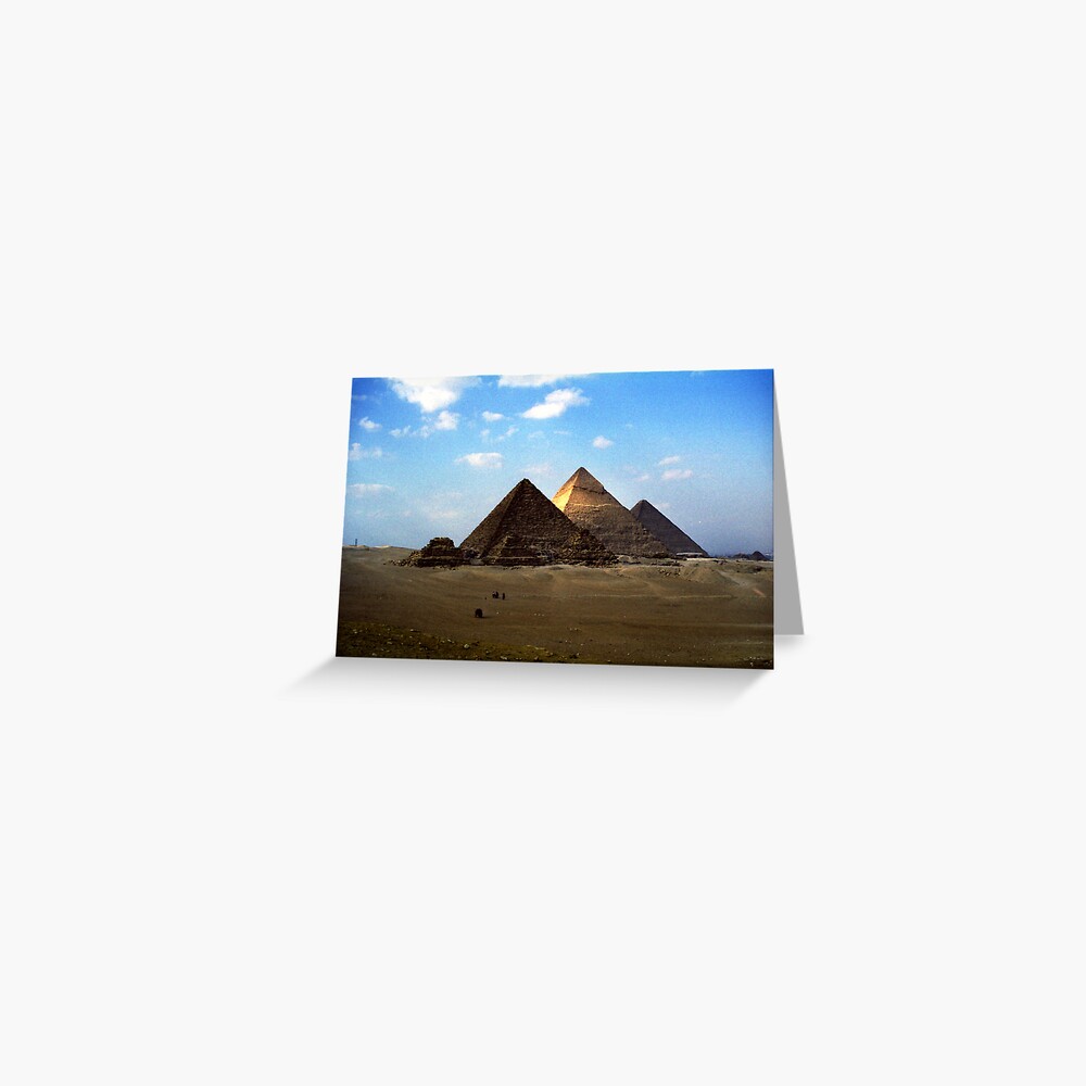 Giza Necropolis Greeting Card