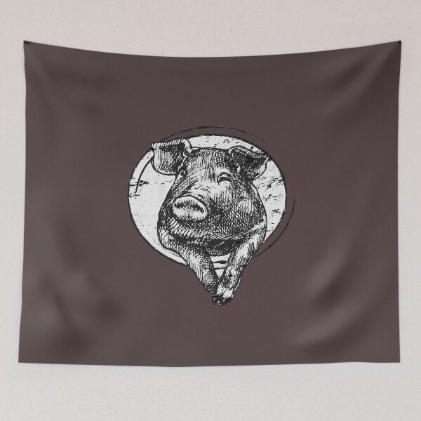 Artikelvorschau, Schwein im Schlamm-T-Shirt - glücklich als Schwein im Schlamm-Plüsch-T-Stück entworfen und verkauft von Zavola.