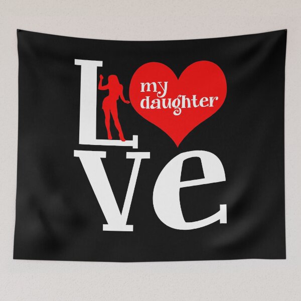 Item preview, Daughter - I Love My Daughter designed and sold by design2try.