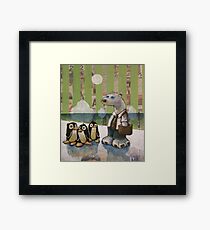 Employing Foreign Labour Framed Print