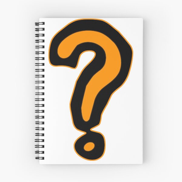 Item preview, Orange Question Mark Design designed and sold by SerpentSkyArts.