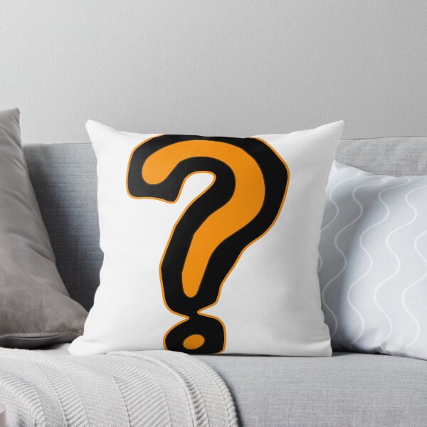 Item preview, Orange Question Mark Design designed and sold by SerpentSkyArts.