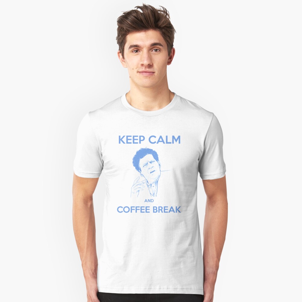 Coffee Break Signori Slim Fit T-Shirt