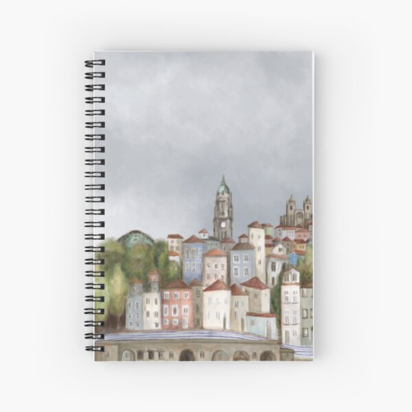 Porto landscape Spiral Notebook