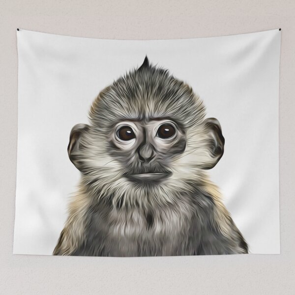 Item preview, monkey designed and sold by MyPrintex.