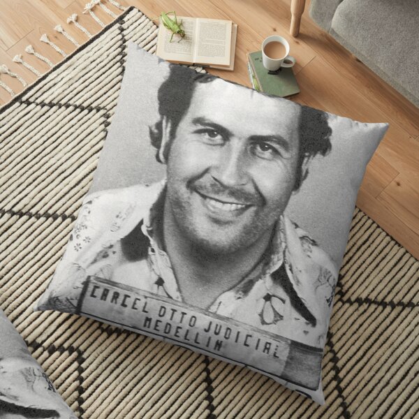 PABLO ESCOBAR MUGSHOT Floor Pillow