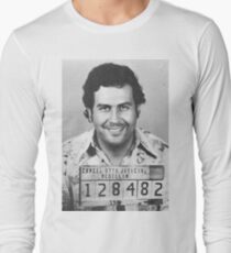 PABLO ESCOBAR MUGSHOT Langarmshirt