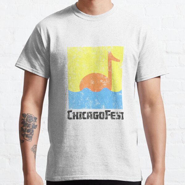 on Demand Chicagofest Unisex Retro T-Shirt White / S