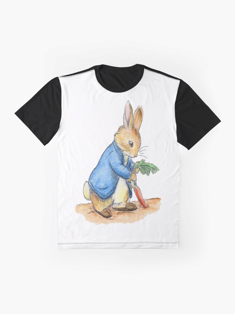 Alternate view of Nursery Characters, Peter Rabbit, Beatrix Potter. Graphic T-Shirt