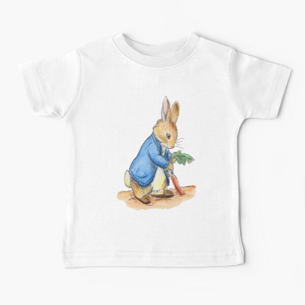 Nursery Characters, Peter Rabbit, Beatrix Potter. Baby T-Shirt