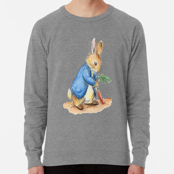 Nursery Characters, Peter Rabbit, Beatrix Potter. Lightweight Sweatshirt