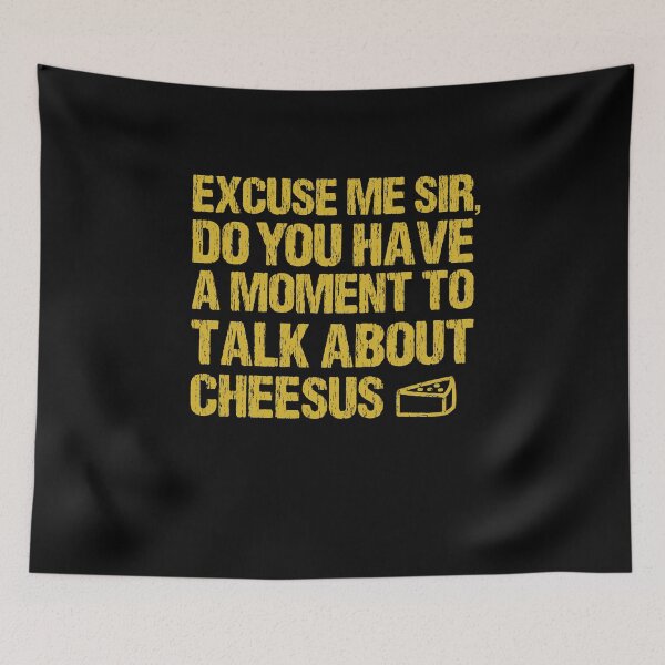 Item preview, Funny Jesus Cheesus Sarcasm Sarcastic Cheese Lover designed and sold by Basti09.