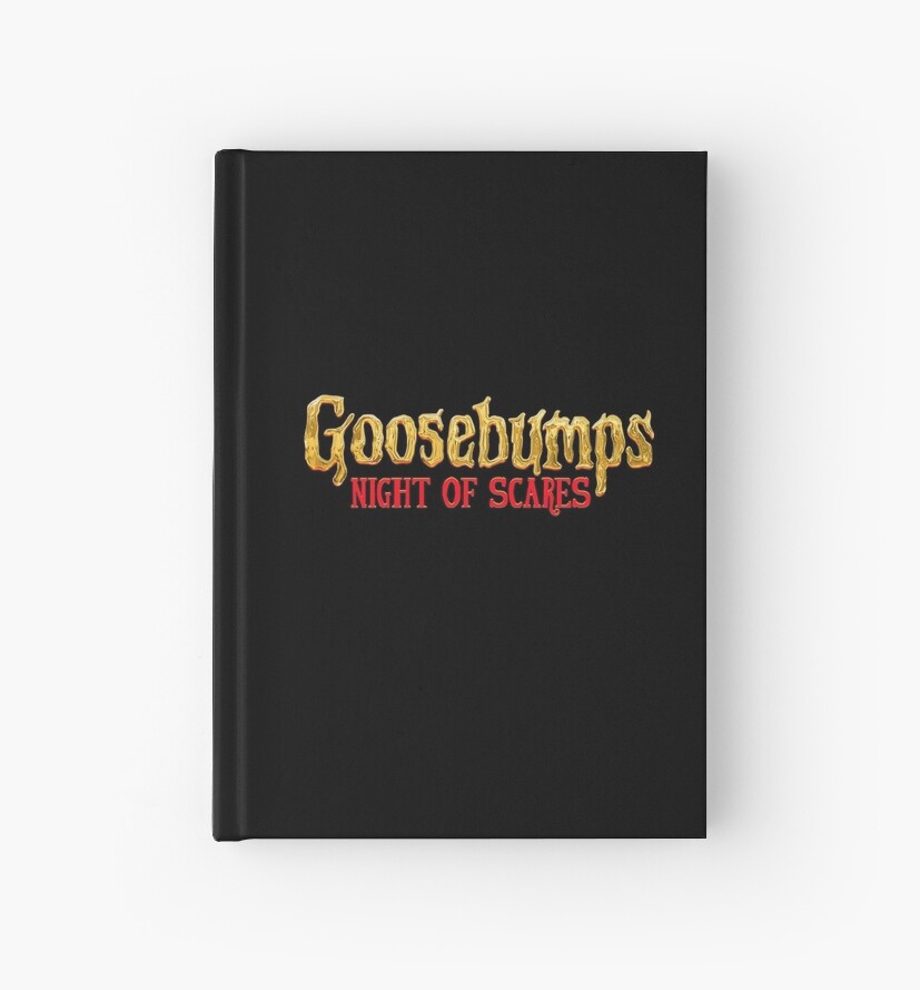 "logo goosebumps" Hardcover Journal by semputrapetir Redbubble