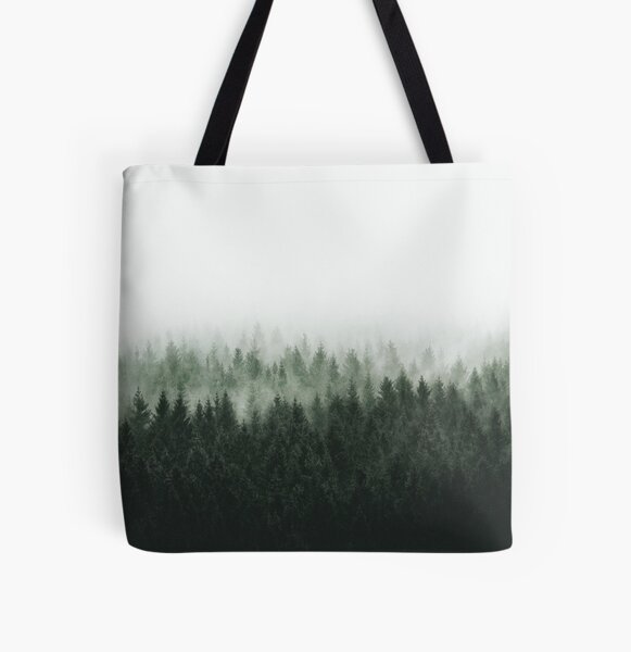 High And Low All Over Print Tote Bag