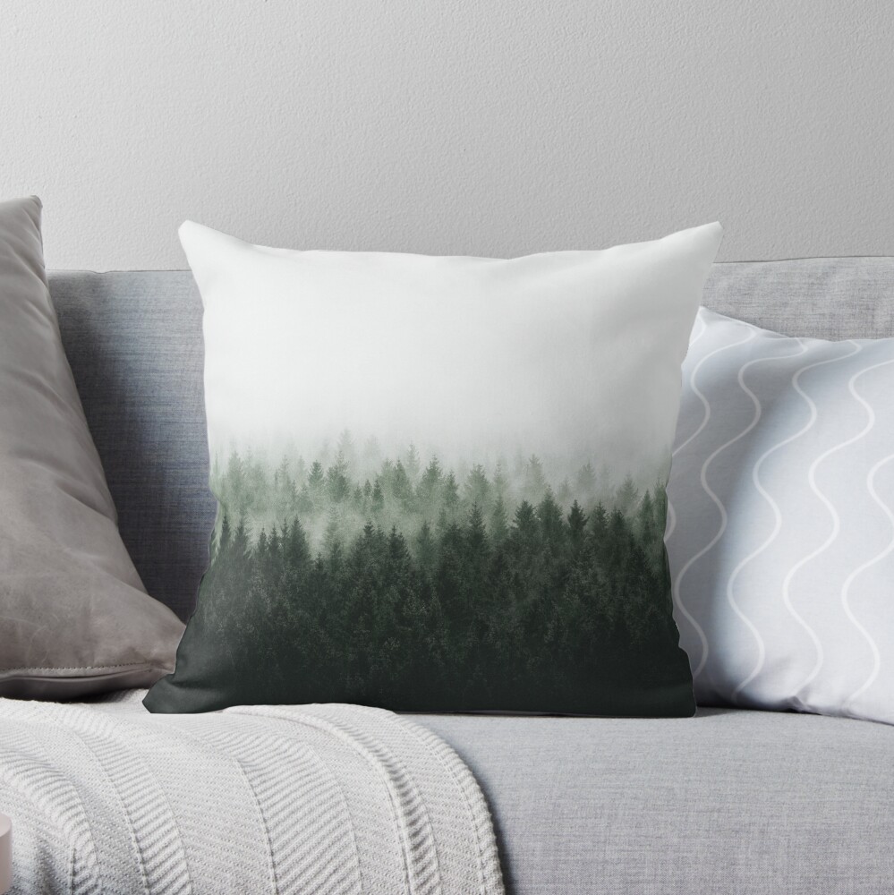 High And Low Throw Pillow