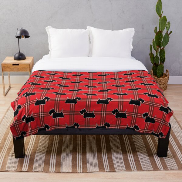 Scottie Dogs Throw Blanket