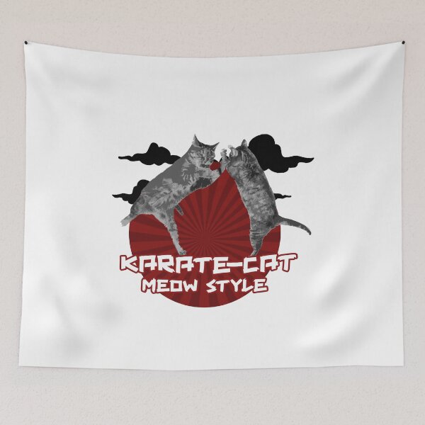 Item preview, Karate Cat Meow Style! Kitten puss designed and sold by Volera.