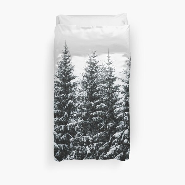 The White Bunch Duvet Cover