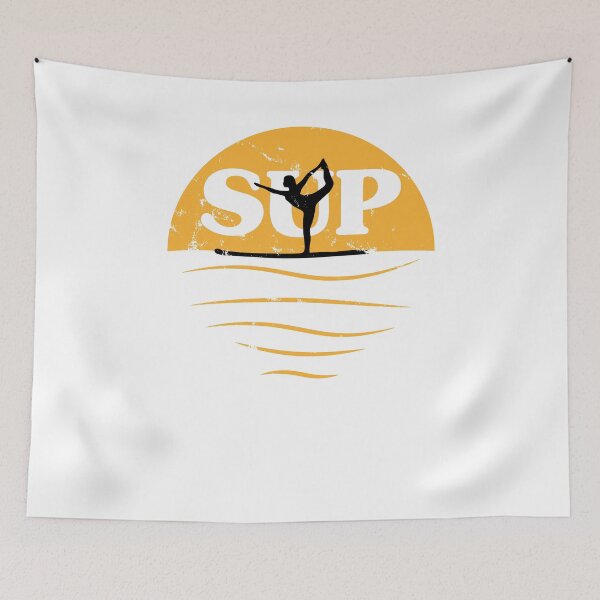 Item preview, yoga sup sport stand up paddling board gift designed and sold by Cari-Graphy.