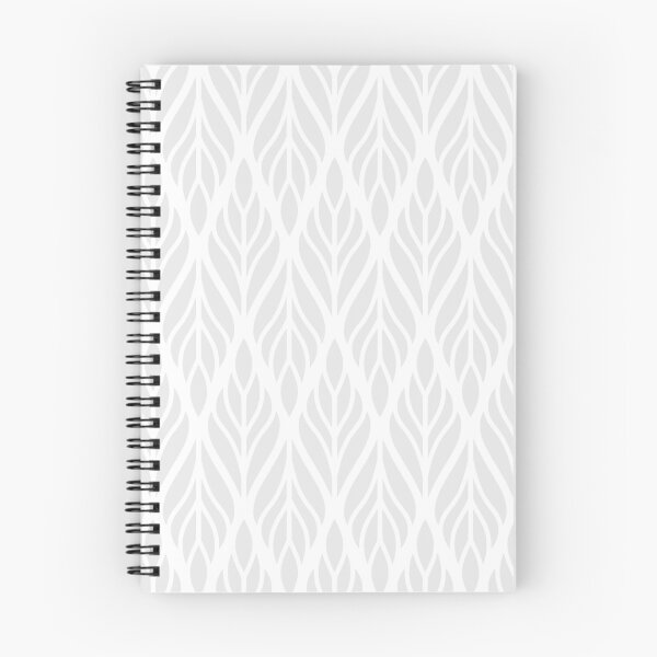 Item preview, Minimal Grey leaves Cool Cute leaf floral Pattern designed and sold by LD ART.