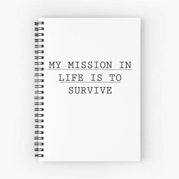 Item preview, My Mission In Life Is To Survive  designed and sold by InspireGifts.