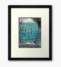Paul Klee artwork, Twittering Machine Framed Print