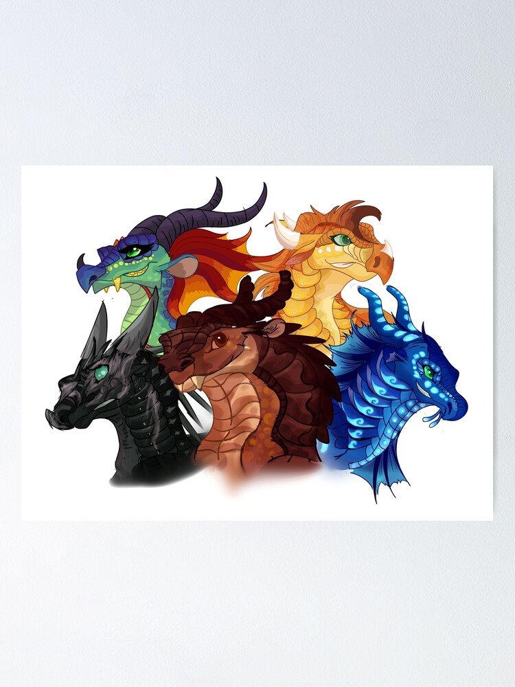 "The Dragonets Of Destiny" Poster For Sale By Seascraper | Redbubble