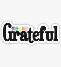 "Grateful" Sticker