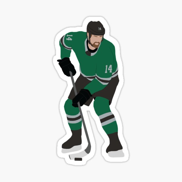 NHL Graffiti Decals- Dallas Stars 14 / Light Blue