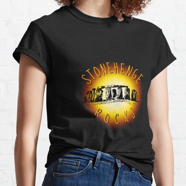 Stonehenge Rocks Graphic Classic T-Shirt