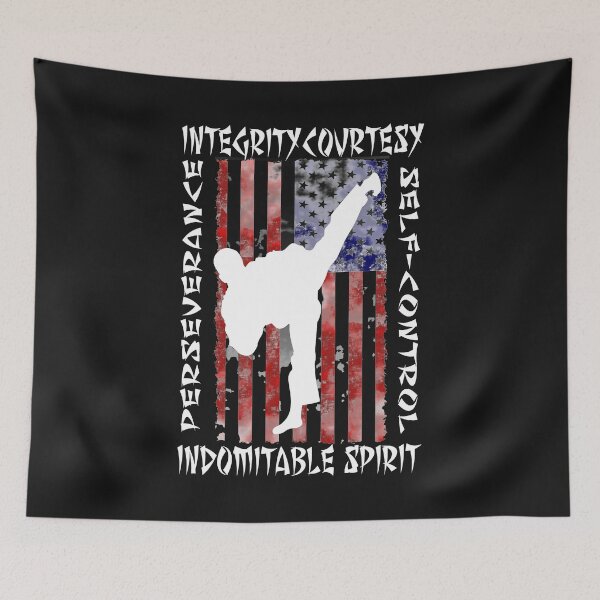 Item preview, American Martial Arts 5 Tenates of Taekwondo designed and sold by AlphaMoon.