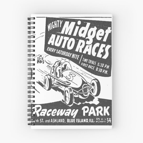 Item preview, Raceway Park Midget races designed and sold by Retrorockit.