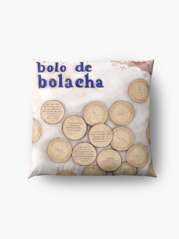 Alternate view of Bolo de Bolacha Floor Pillow