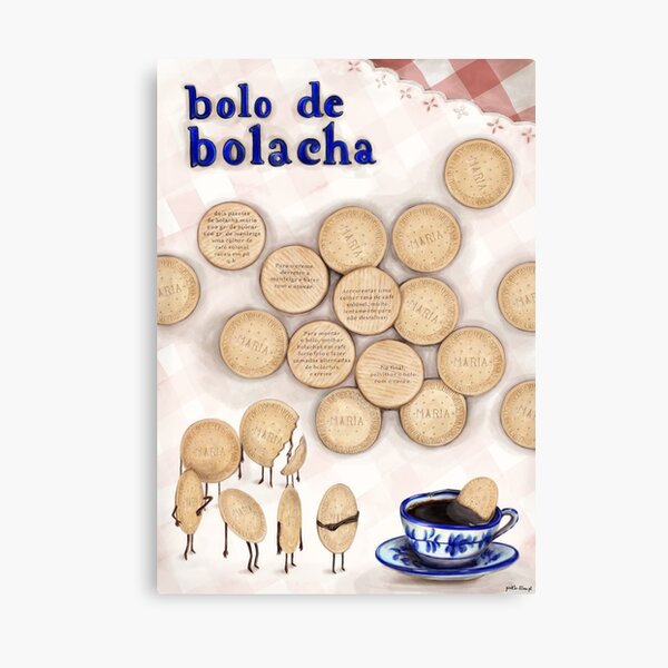 Bolo de Bolacha Canvas Print