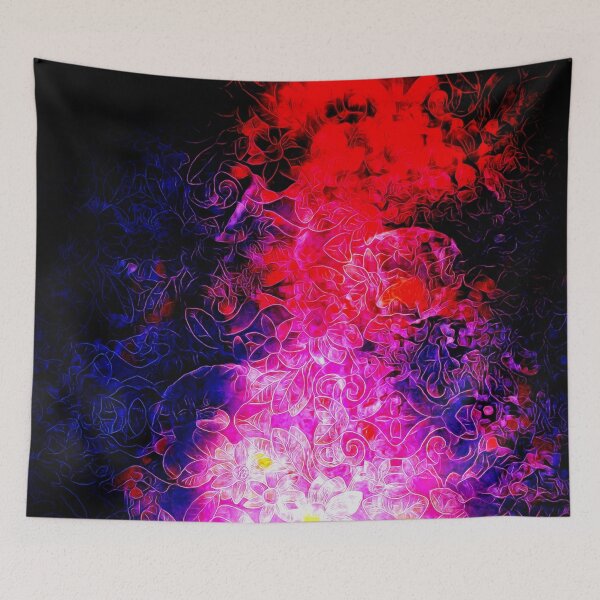 Item preview, Fire Flowers designed and sold by Fresh-Beans-Art.