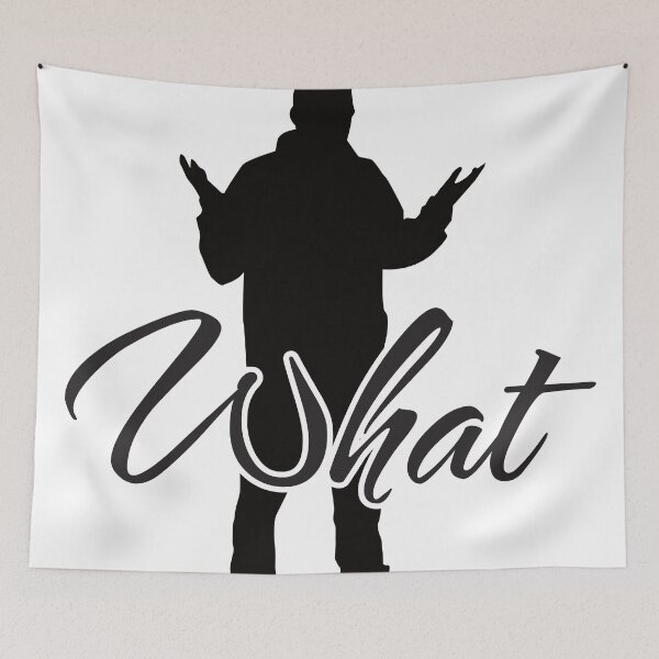 Item preview, Hip Hop design "What" designed and sold by onjcdesign.