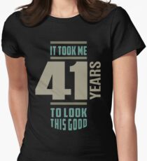 Camiseta entallada para mujer Me tomó 41 años
