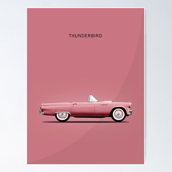 Item preview, The Pink Thunderbird designed and sold by rogue-design.
