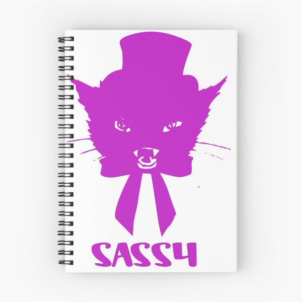 Item preview, Sassy Cat - Purple designed and sold by SerpentSkyArts.