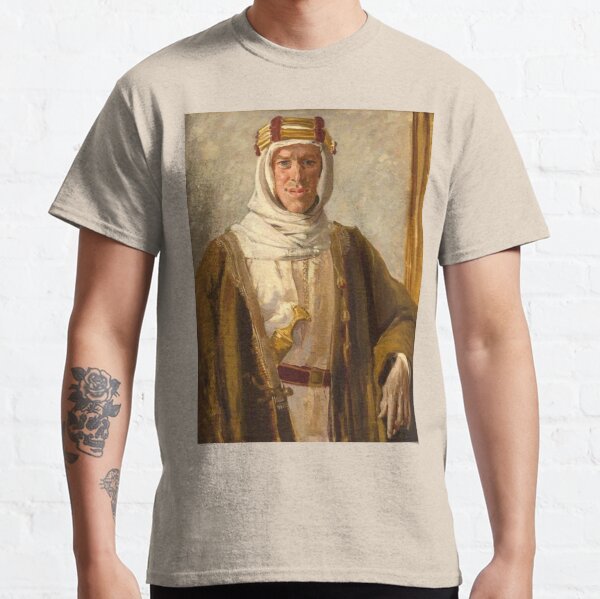 Lawrence of Arabia. Colonel T. E. Lawrence. Augustus John. 1919. Classic T-Shirt