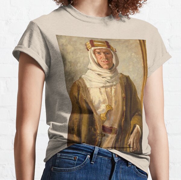 Lawrence of Arabia. Colonel T. E. Lawrence. Augustus John. 1919. Classic T-Shirt