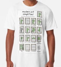 modern art simplified Long T-Shirt